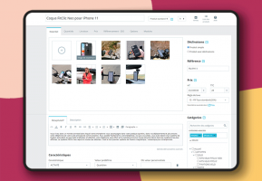Back Office création produit