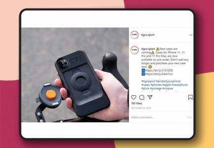 Instagram Tigra Sport campagne de communication