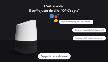 Explication de l'assistant vocal projet Google Home